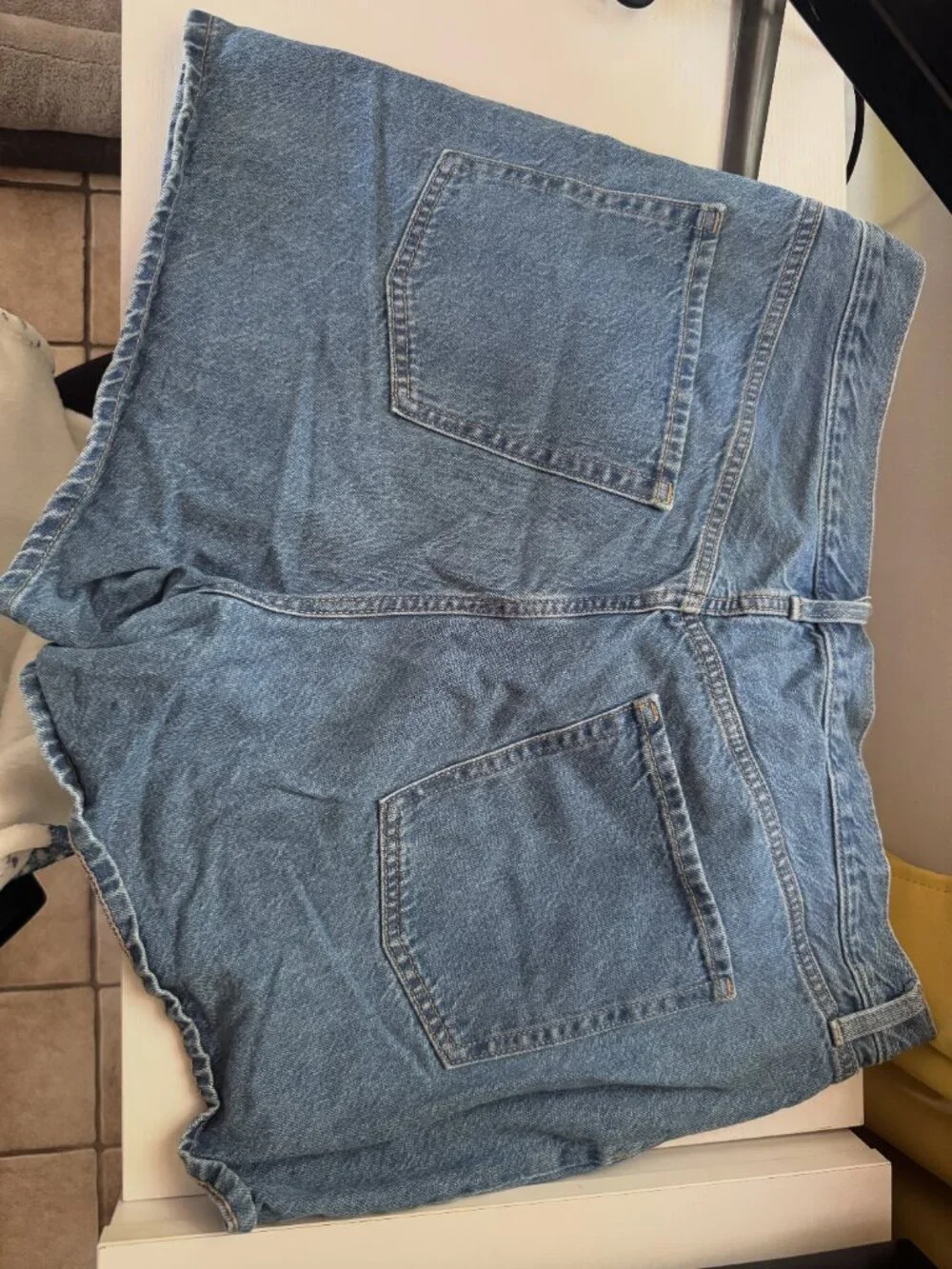 High Waisted Baggy Jean Shorts - Old Navy